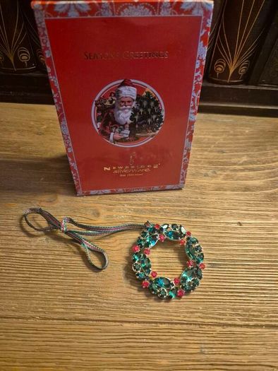 Newbridge Silverware Crystal Christmas Decorations x5 Bundle | Vintage & Modern | Mint
