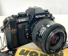 Nikon F-501 SLR camera with AF Nikkor 35-70mm lens
