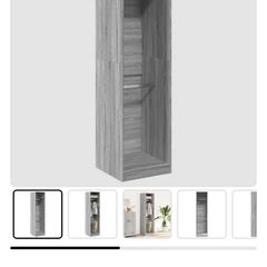 Vidaxl Wardrobe Brand New In Box [no Door]