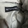 Light grey cropped puffer  jacket uk8 Image 2