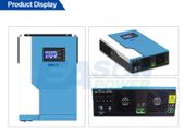 Soalr Inverter 5500W MPPT 100A 500VDC PV Input 220VAC 24V 48VDC 3.5KW Pure Sine Wave hybrid inverter With WiFI
