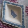 Wedge wood pin dish blue and white , for sale . Image 6
