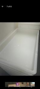 Professional pizza dough boxes/