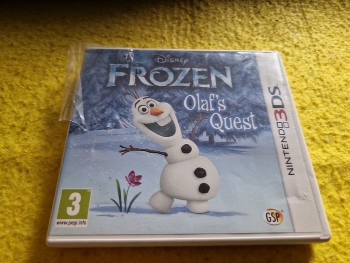 Disney Frozen Olaf s Quest Nintendo 3ds games Original