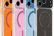 Glitter Metal Frame Magsafe Protective Case Cover for iPhone 17, 17 Pro, 17 Pro Max