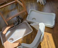 Hauck Alpha+ wooden tray and feeding tray