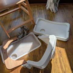 Hauck Alpha+ wooden tray and feeding tray