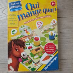 French Board Game: Qui Mange Quoi