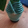 Handmade Ceramic Coil Vase - Original Art Pottery (One-of-a-Kind) Image 2