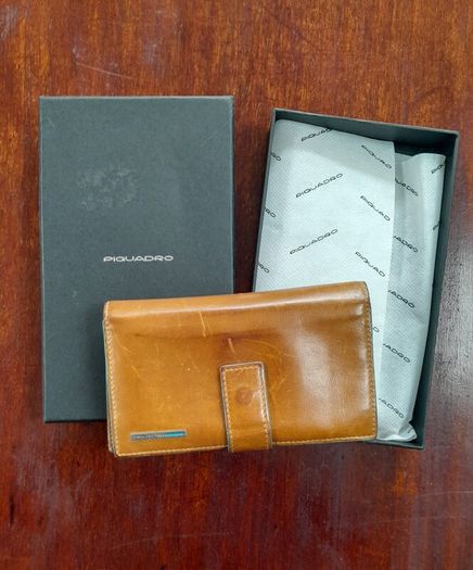 Piquadro Leather Wallet/Purse - Boxed
