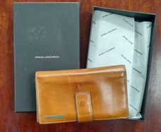 Piquadro Leather Wallet/Purse - Boxed