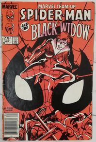 Marvel Team-Up #140 - Spider-Man & Black Widow - Newsstand Edition (1984)