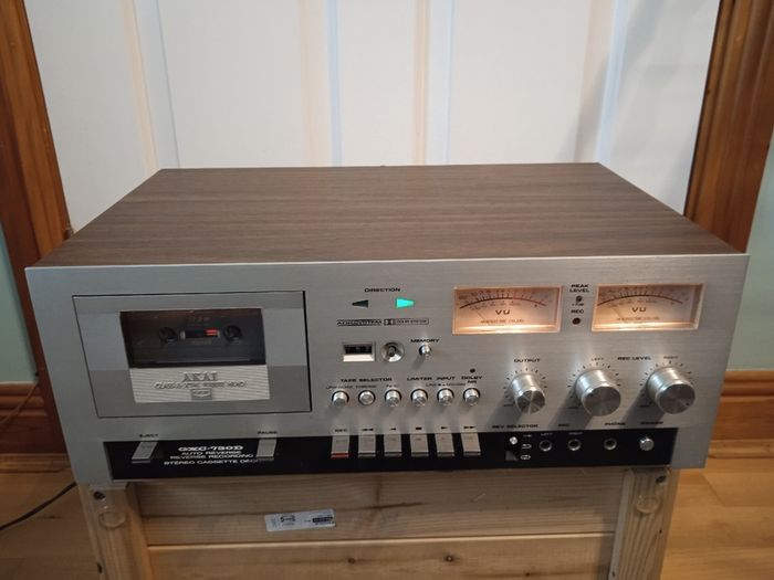 Akai GXC-730D stereo tape deck hifi audio cassete golden era
