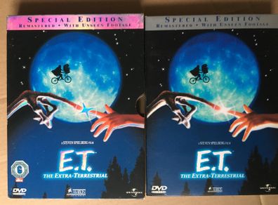 E.T. The Extra-Terrestrial (Steven Spielberg Film) [1982] Dee Wallace, Henry Thomas & Drew Barrymore [Movie 2xDVD Digipack] Academy Award Winner