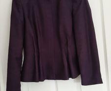 H&M aubergine coloured jacket