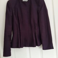 H&M aubergine coloured jacket
