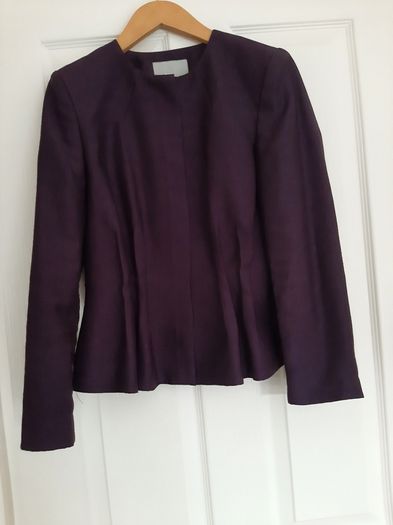 H&M aubergine coloured jacket