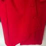 Red Blazer Dress Image 3