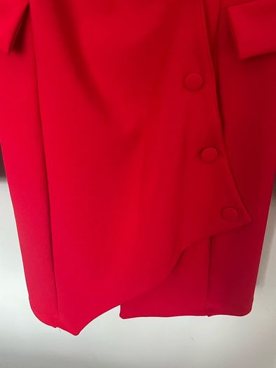 Red Blazer Dress
