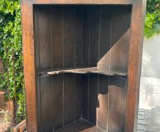 Antique corner shelf