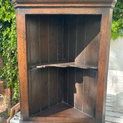 Antique corner shelf