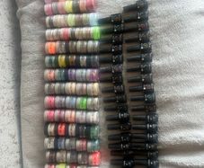 acrylic powders and gel polish