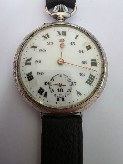 antique French wrist watch