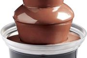 Large Size Stainless Steel Chocolate Fountain Fondue Set Electric 3-Tier Machine with Hot Melting Pot Base 500ml Capacity (FREE POSTAGE)