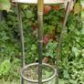 Antique Heavy Brass Plant Stand Image 6