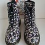 Dr Martens Pascal 1460 8 hole flowers floral ankle boots UK5 EU 38 US 7 Image 2
