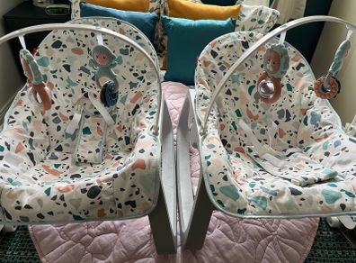 baby bouncer x2
