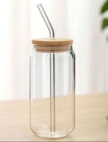 Aesthetic Matcha Glass Cup / Iced Tea / Latte Tumbler
