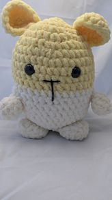 handmade crochet hamster