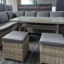 Brand new Rattan 8 seater garden dining set Image 3