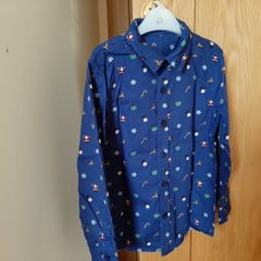 Boys Christmas shirt 6 / 7 years