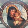 Suncatcher Mary & baby Jesus Image 3