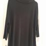 Cowl Neck Tunic Black Image 2