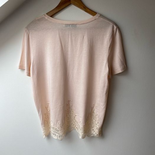 The Kooples Lace Detail T-shirt