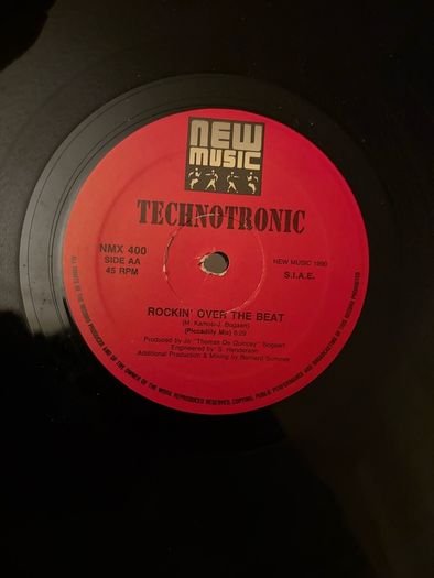 Technotronic Move This and  Rockin Over The Beat 1990 Italian 12 inch Limited Edition