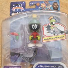 BRAND NEW Space Jam A New Legacy: Marvin the Martian with Spaceship Action Figure