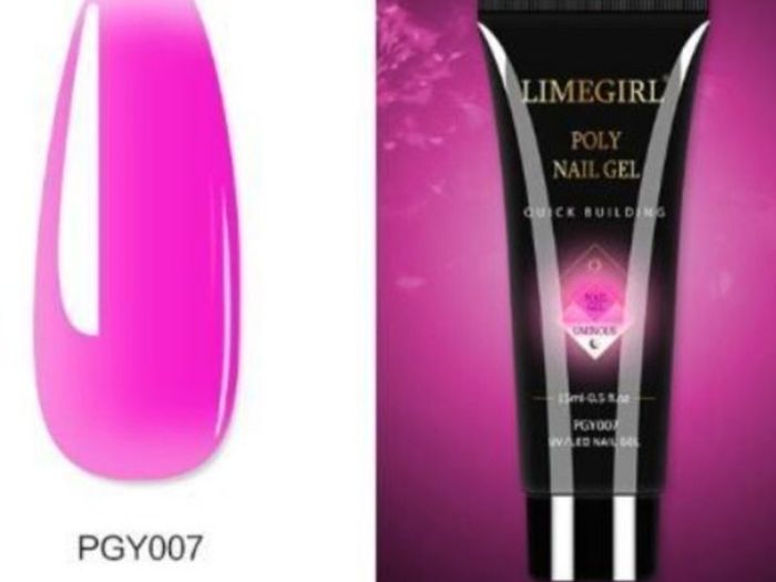 4 colour Set Luminous Extension Nail Gel 15 ml