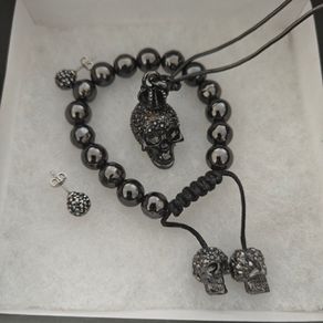 Skull jewelry set