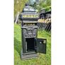 Cast Iron Pillar Post Box Black CH R 1702B B Image 2