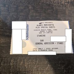 Alanis Morissette tickets (x2) 24th June 26, Cork