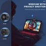 1080P HD Autofocus Webcam, Dual-Mic and Privacy Cover for Mac/Computer/Laptop/Xbox One, Live Streaming/Skype/Video Chat/On-line Class/Conference, Black (FREE POSTAGE) Image 5