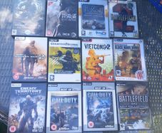 12 PC games, good condition, D18 post 10e