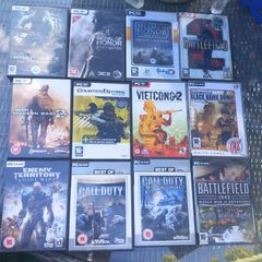 12 PC games, good condition, D18 post 10e