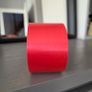 Red Satin Ribbon Roll 5cm Wide Image 2