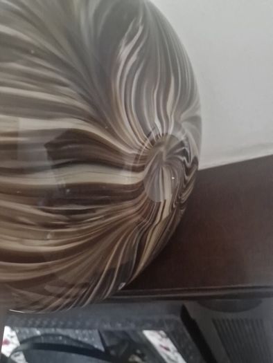 large glass vase