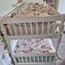 White Wooden Bunk Bed Image 4